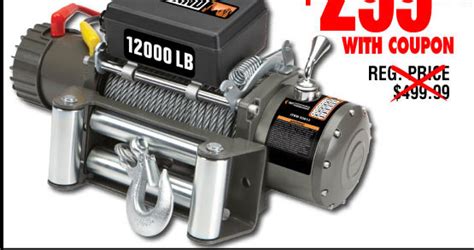harbor freight winches on sale.